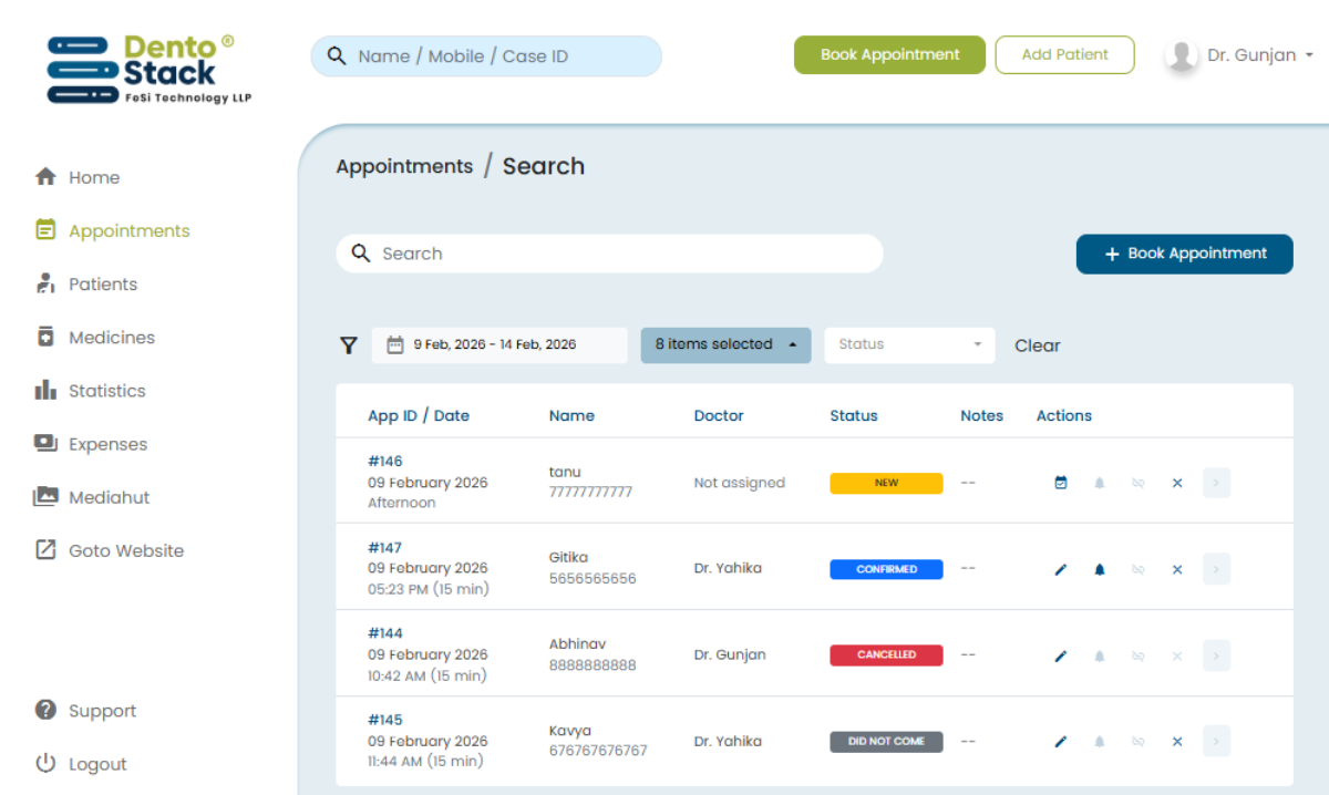 Appointment calendar and scheduler